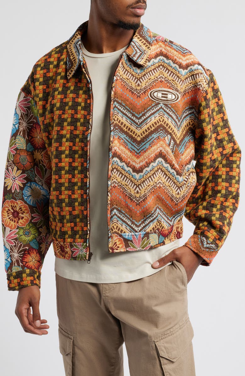 HONOR THE GIFT Patchwork Jacket, Main, color, 