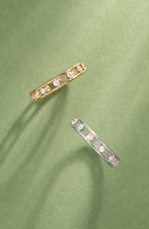Made By Mary Dew Drop Stacking Ring In Silver