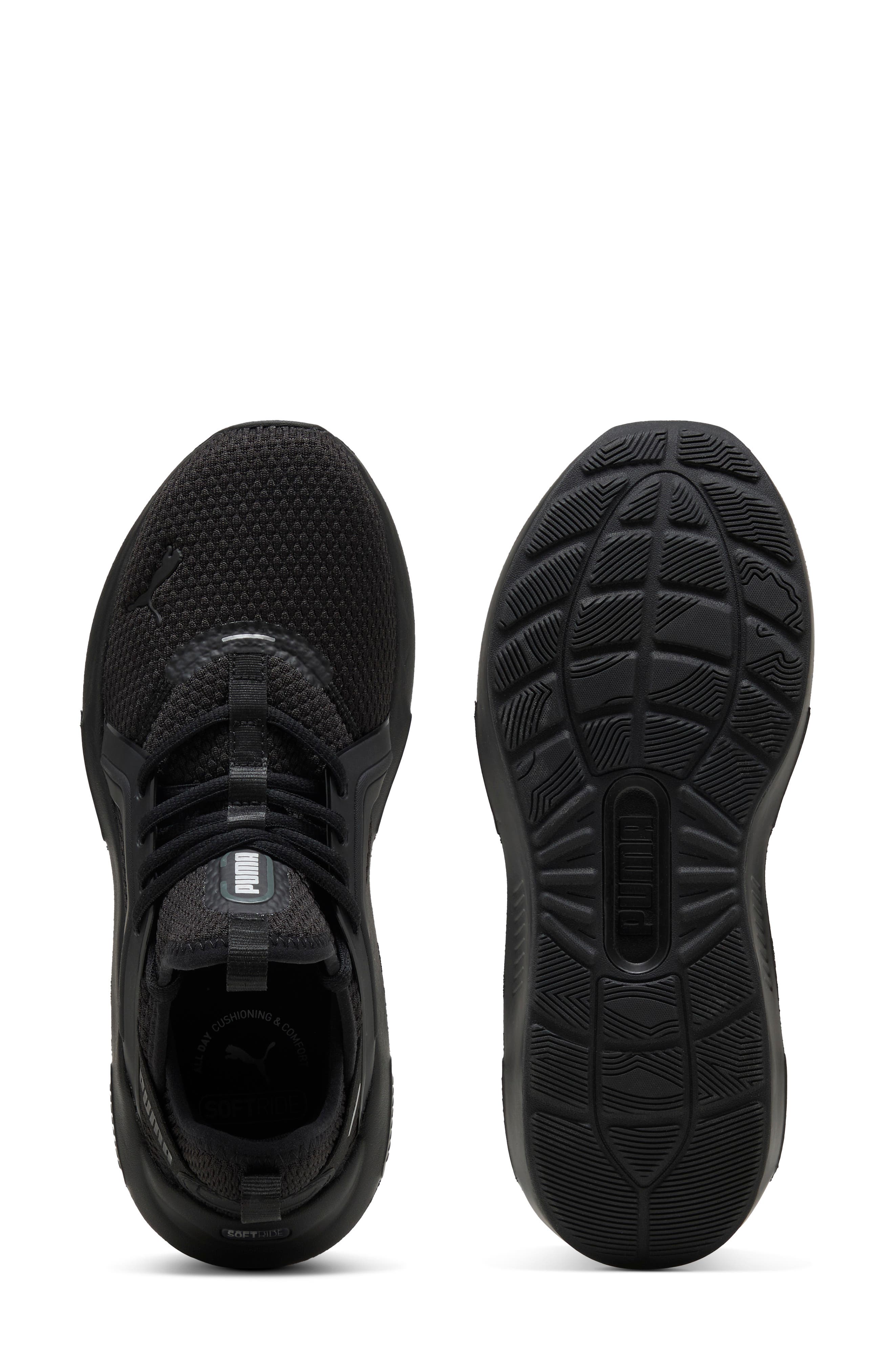 PUMA Softride Enzo 5 Sneaker, Alternate, color, Puma Black- Black- Silver