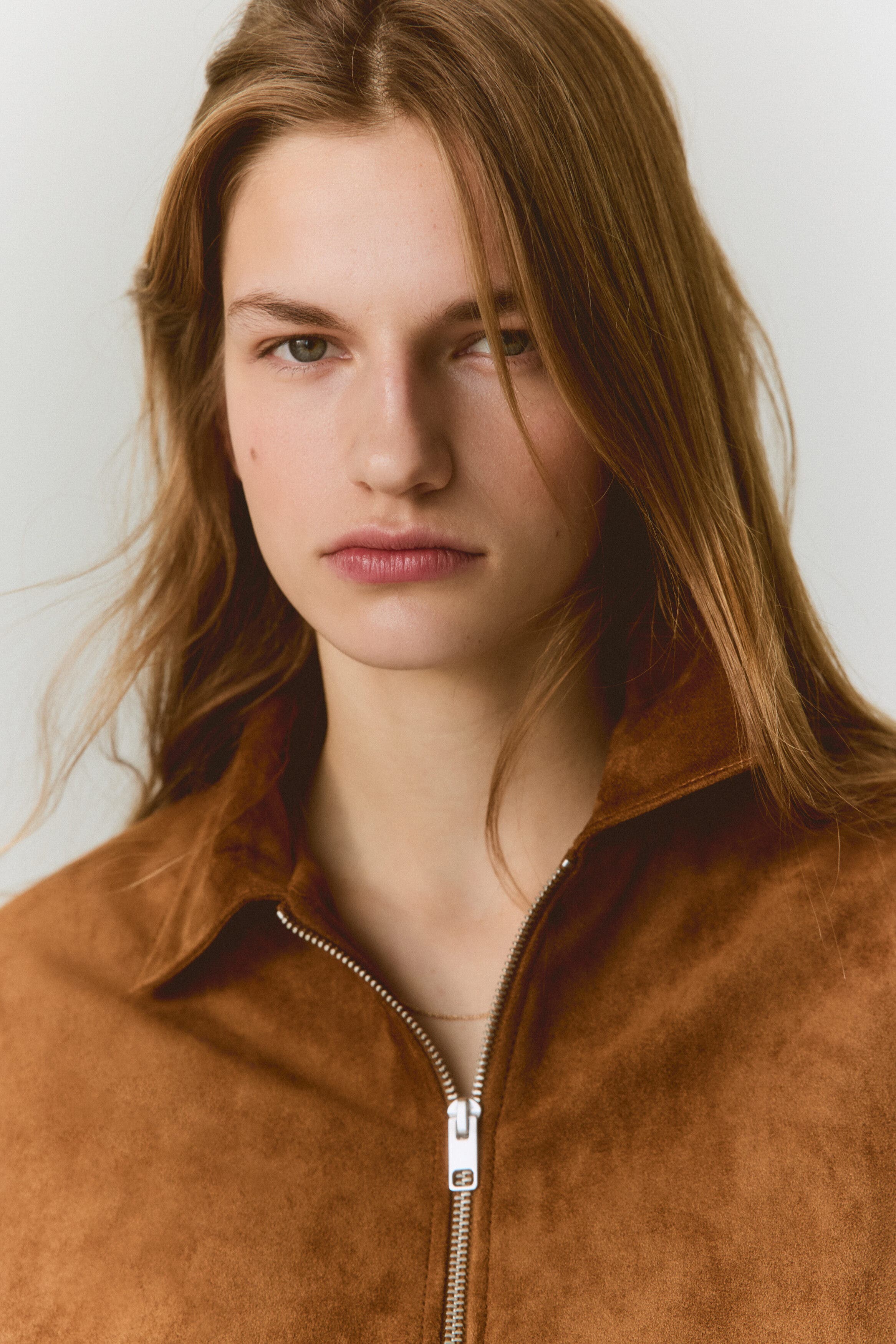 Jacket with collar - image 2