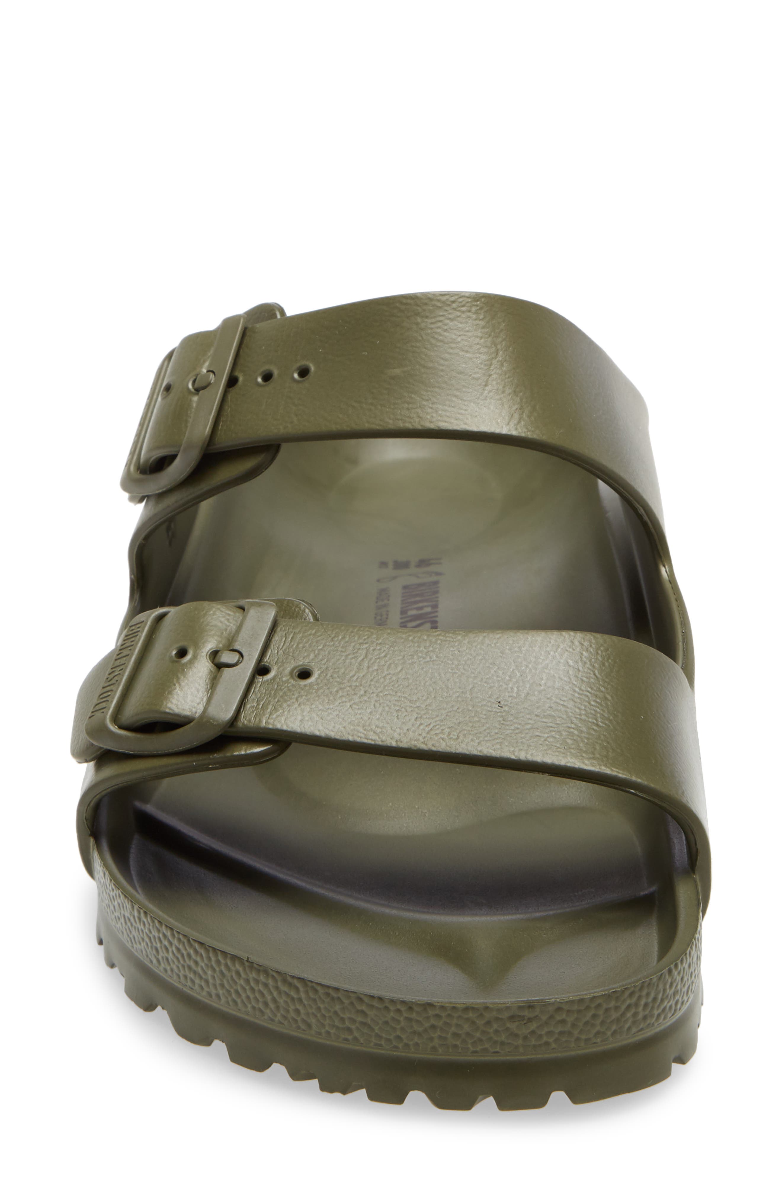 Essentials Arizona Waterproof Slide Sandal, Alternate, color, GREEN