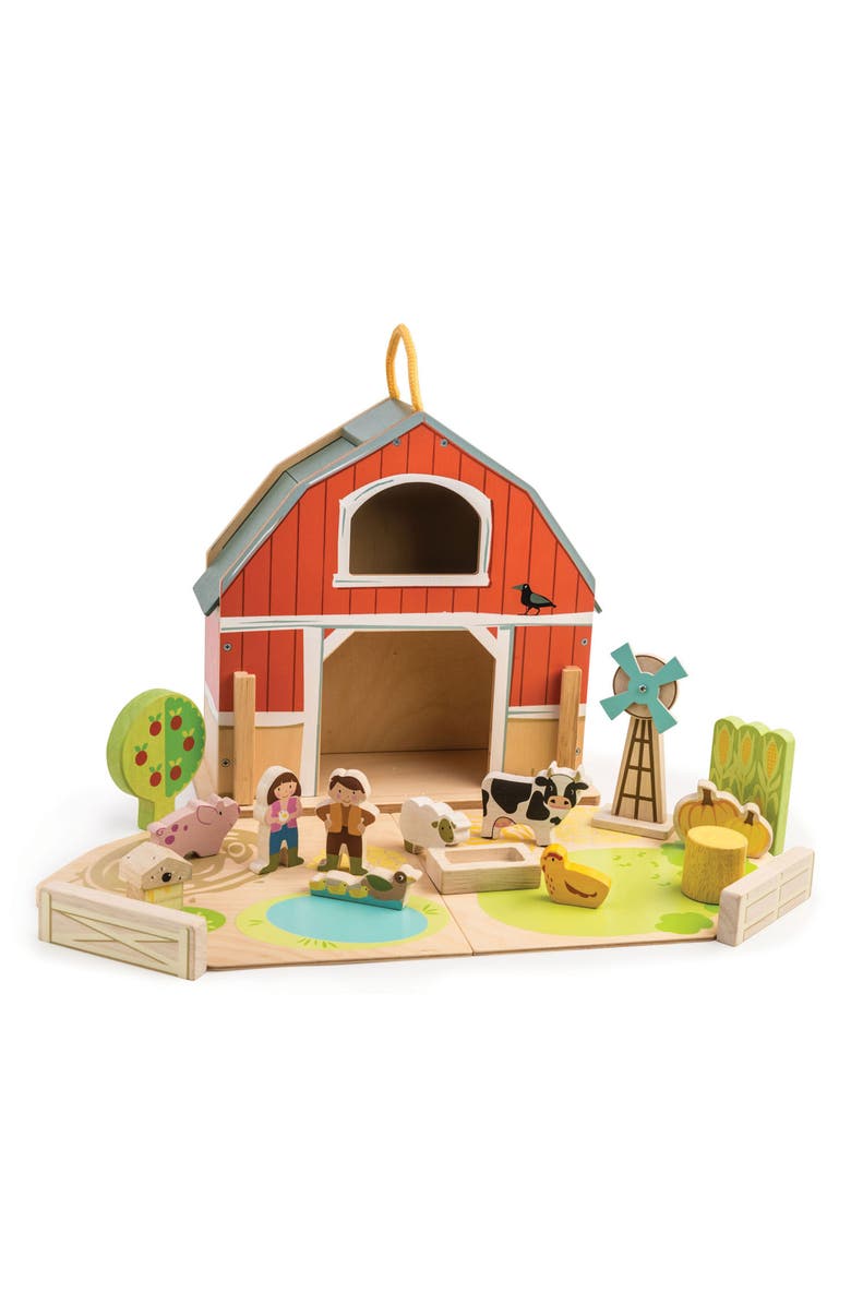 Tender Leaf Toys Baby Barn Playset, Alternate, color,
