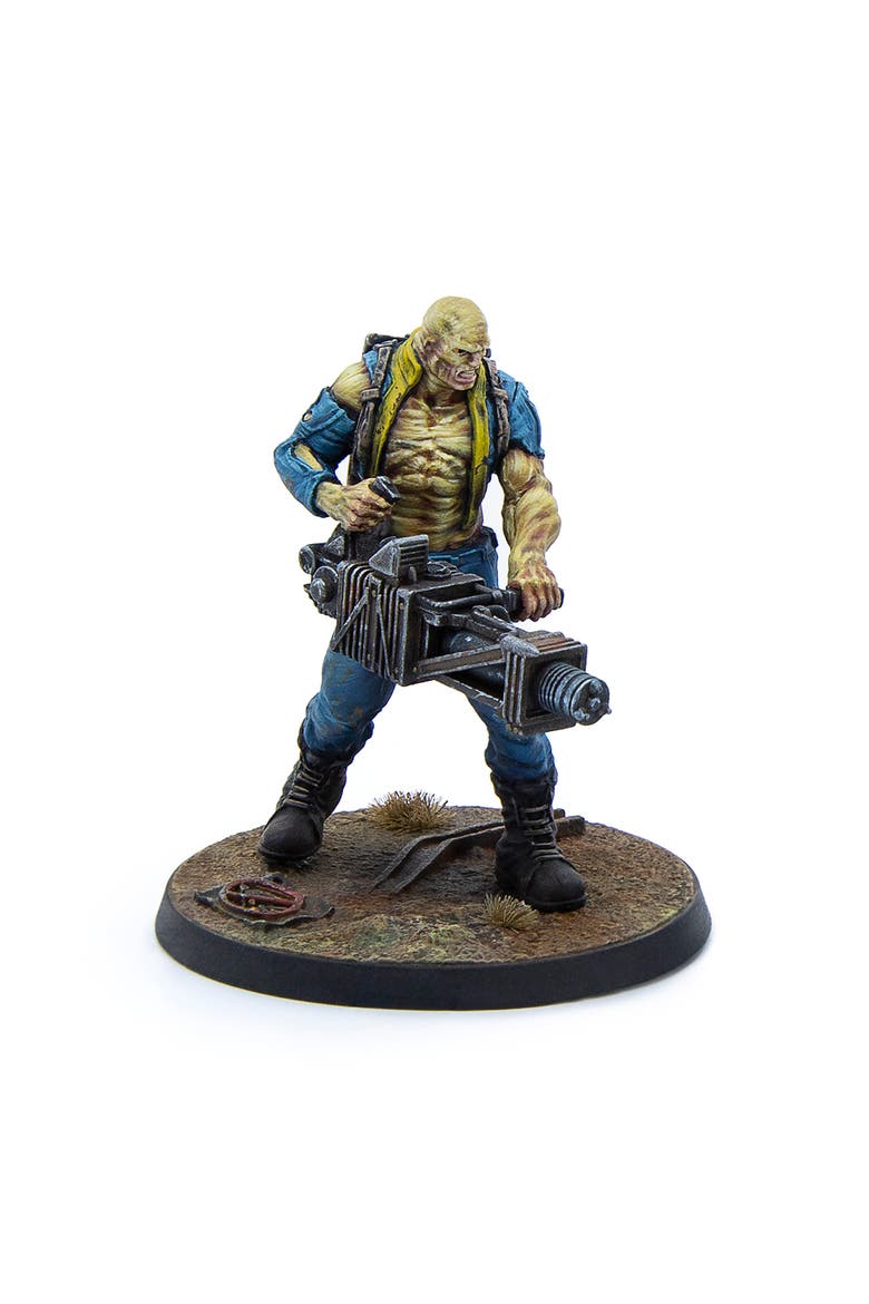 Fallout Wasteland Warfare Survivors, Capital Companions, 3 Miniatures, Alternate, color, Multicolored