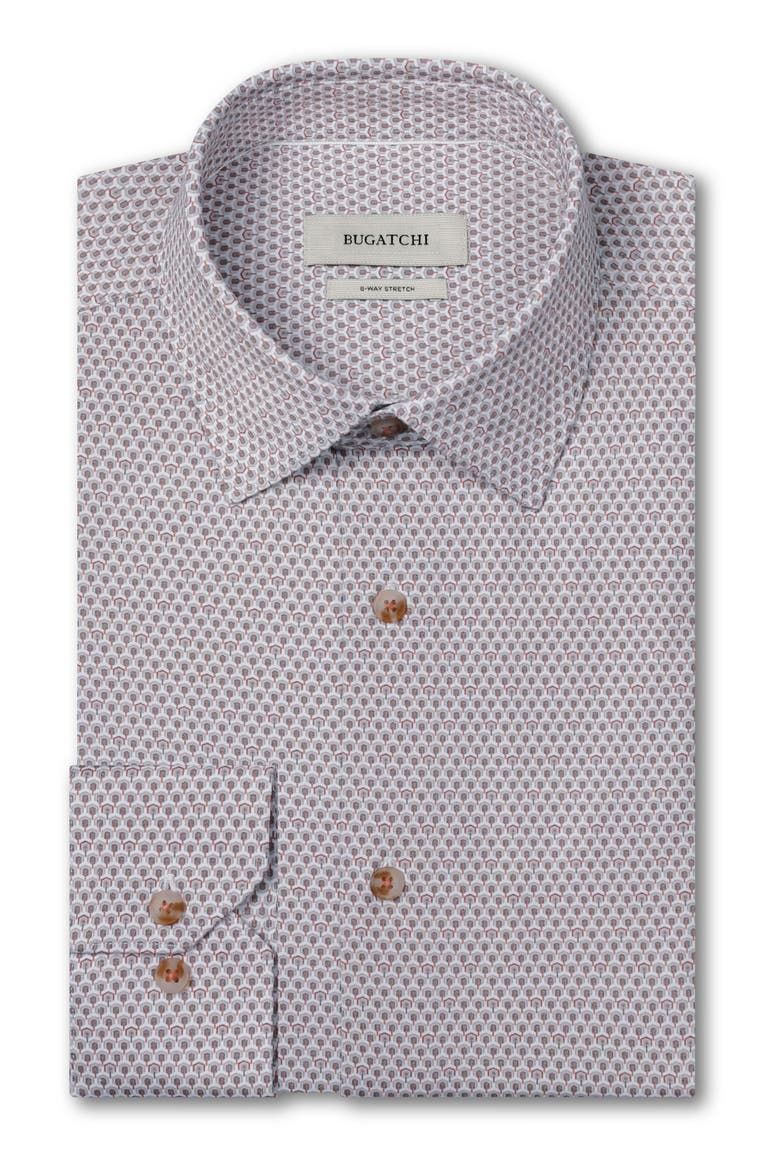 James OoohCotton® Print Button-Up Shirt, Alternate, color, SIENNA