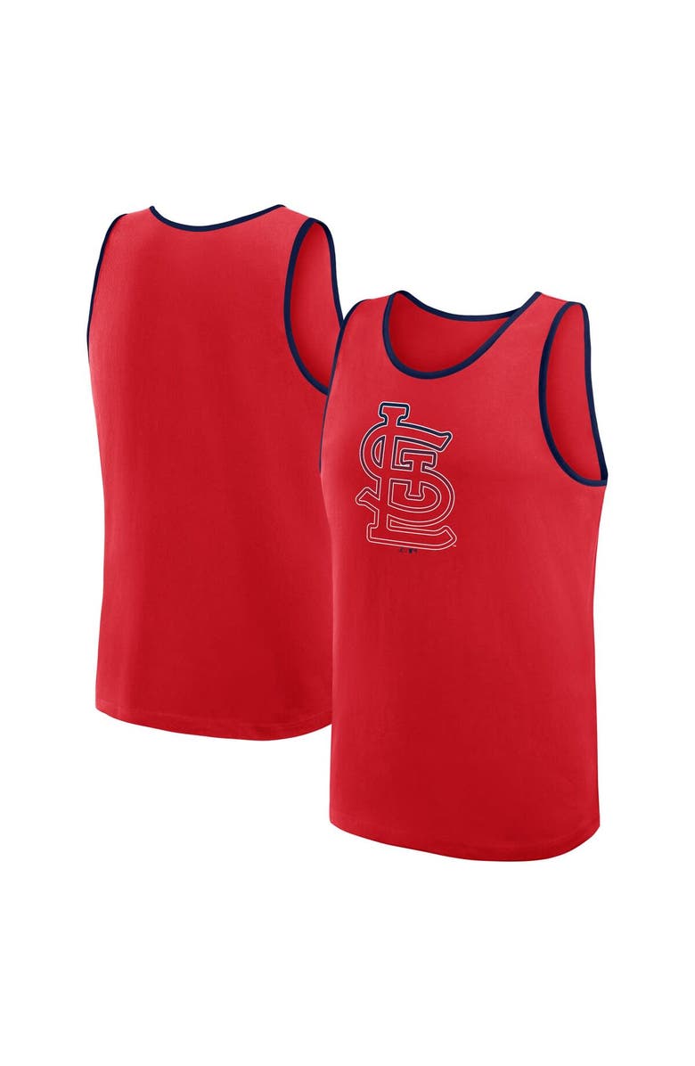 Logo Athletic Men's Logo Athletic Red St. Louis Cardinals Unmatched Success Tank Top, Main, color, Red