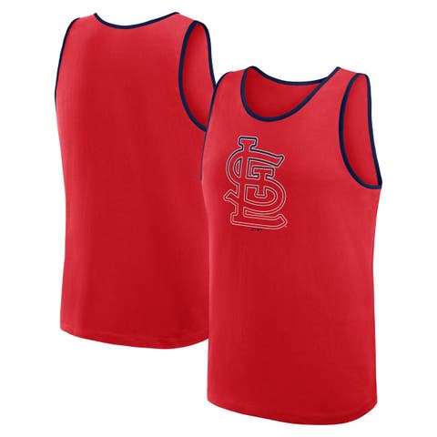 Men's Logo Athletic Red St. Louis Cardinals Unmatched Success Tank Top