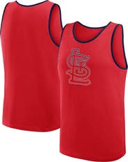 Logo Athletic Men's Logo Athletic Red St. Louis Cardinals Unmatched Success Tank Top