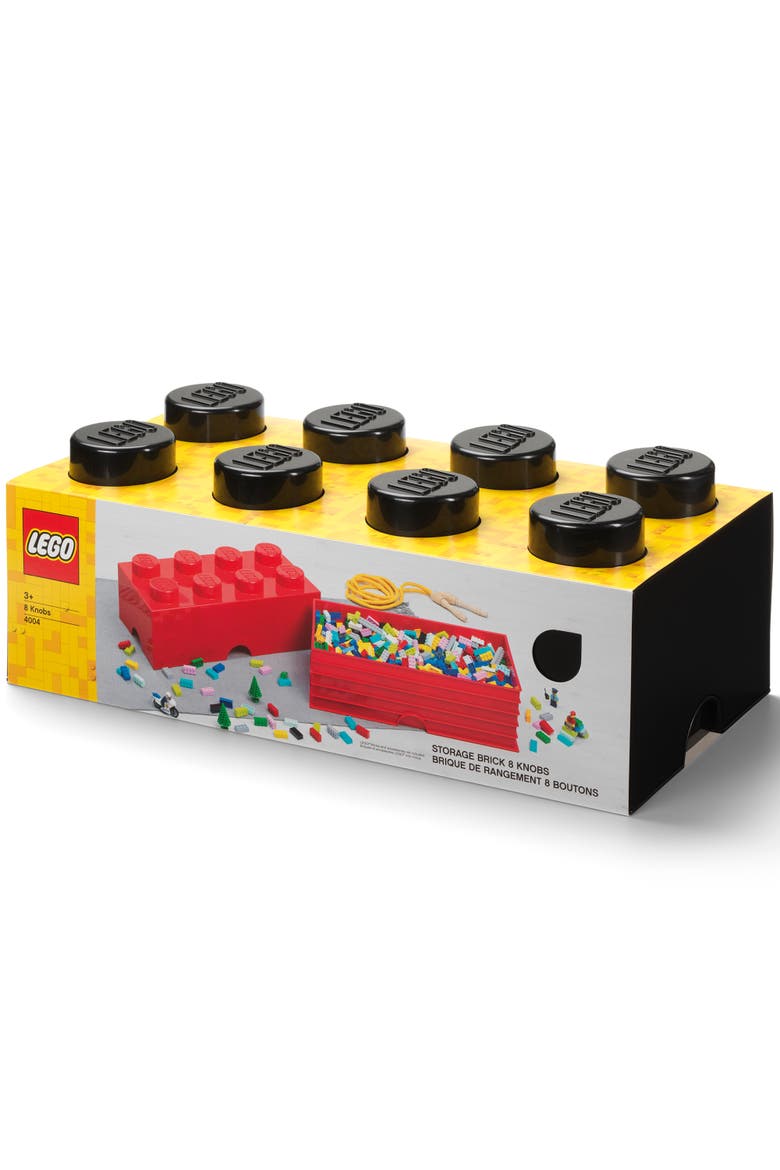 Storage Brick 8 Black, Main, color, Black