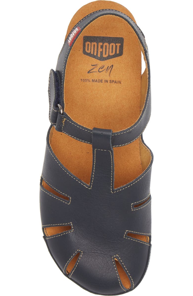On Foot 202 Sandal, Alternate, color, Navy Leather