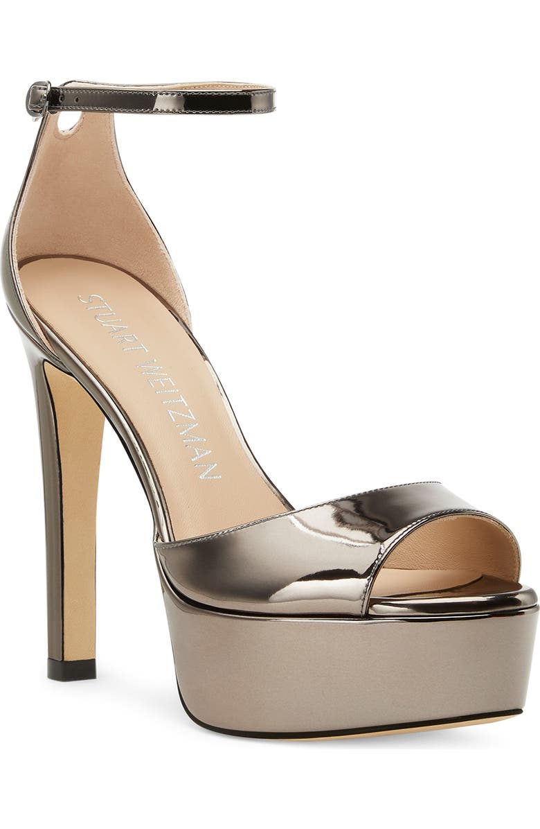 Stuart Weitzman Disco Platform Sandal, Main, color,