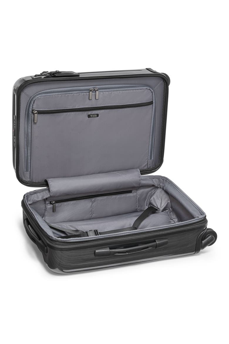 V4 Collection International Expandable Spinner Carry-On (Nordstrom Exclusive), Alternate, color, BRUSHED GUNMETAL
