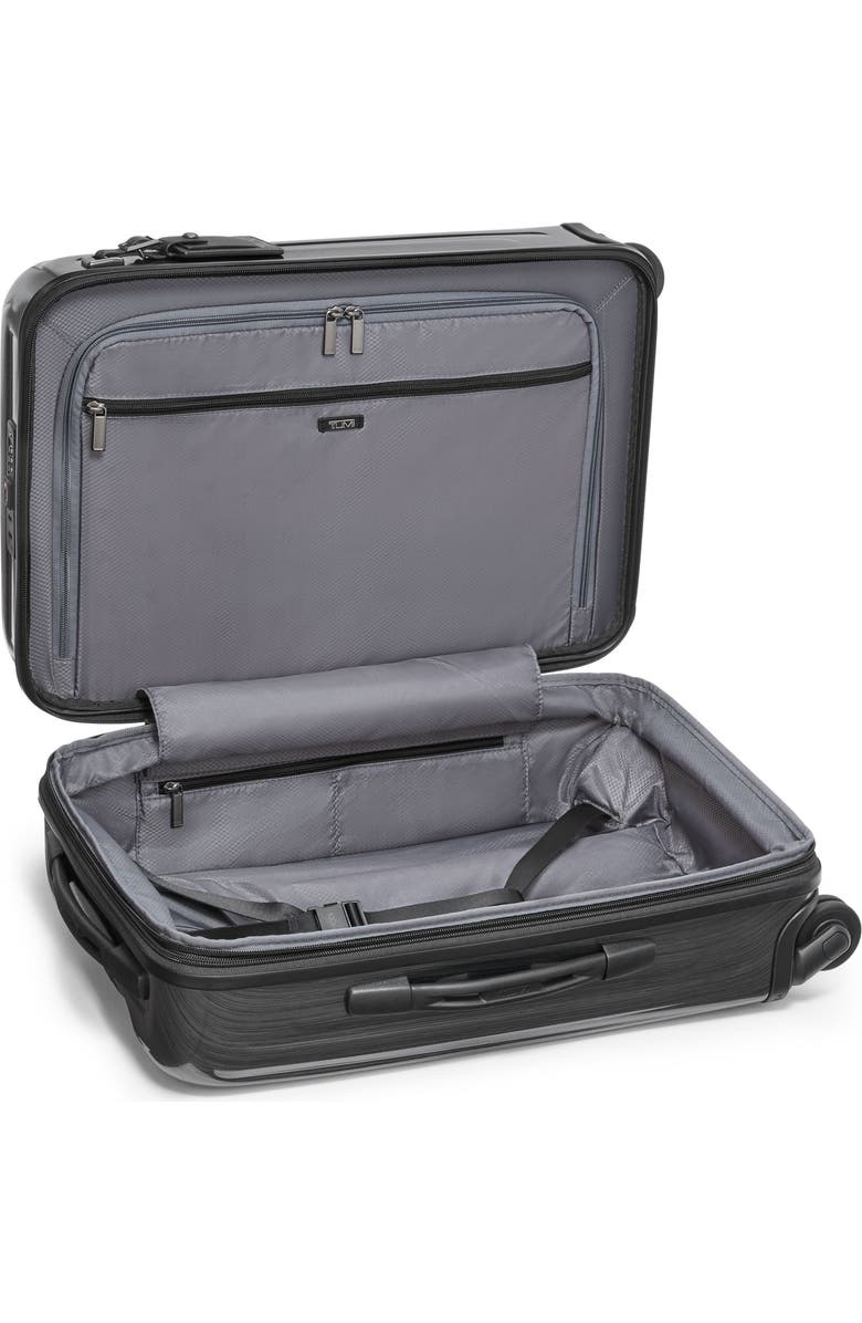 TUMI V4 Collection International Expandable Spinner Carry-On, Alternate, color, Brushed Gunmetal