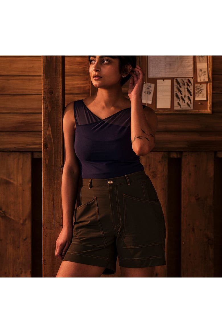 Trail Tank Top - Women's, Alternate, color, WOAD