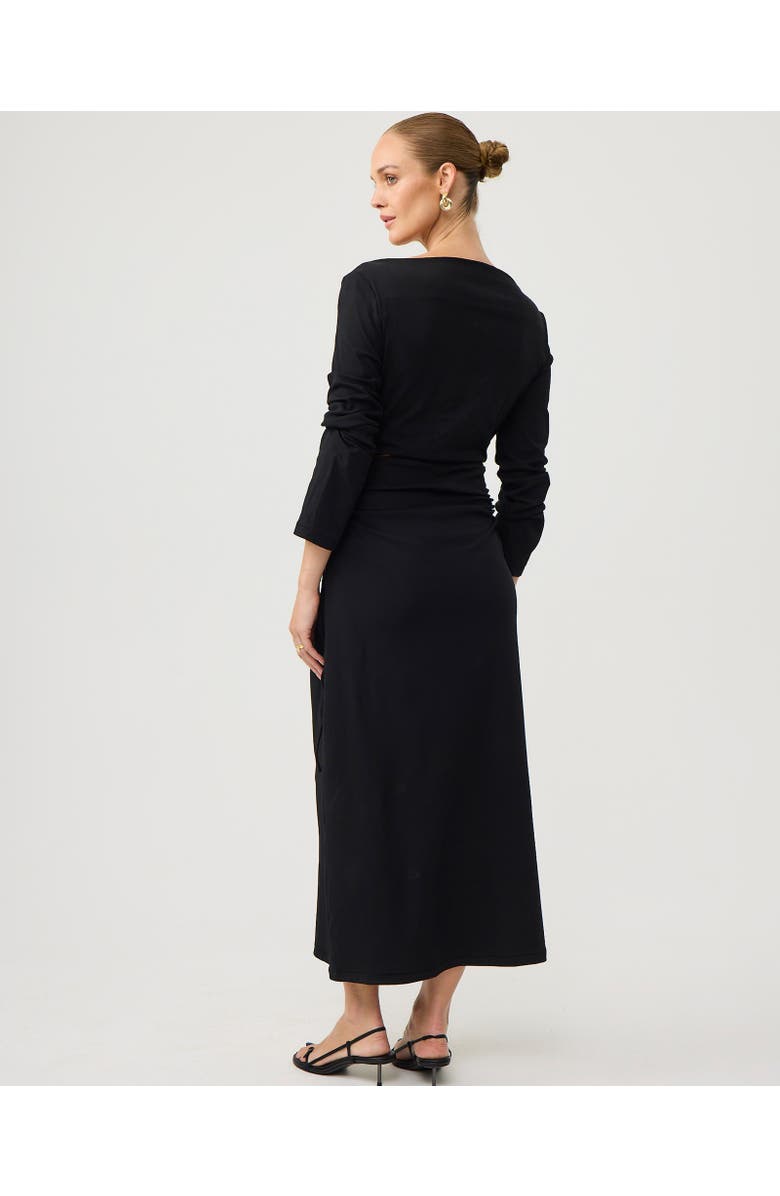 Portier Aura Dress, Alternate, color, Black