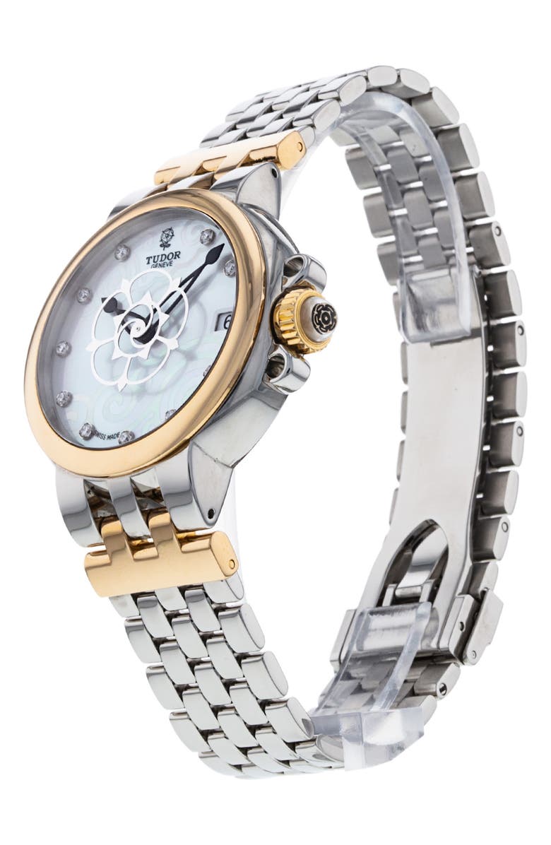 Watchfinder & Co. Tudor Preowned Clair de Rose Watch, Alternate, color,