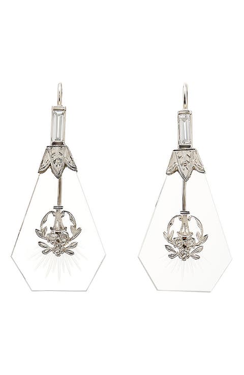Crystal Drop Earrings