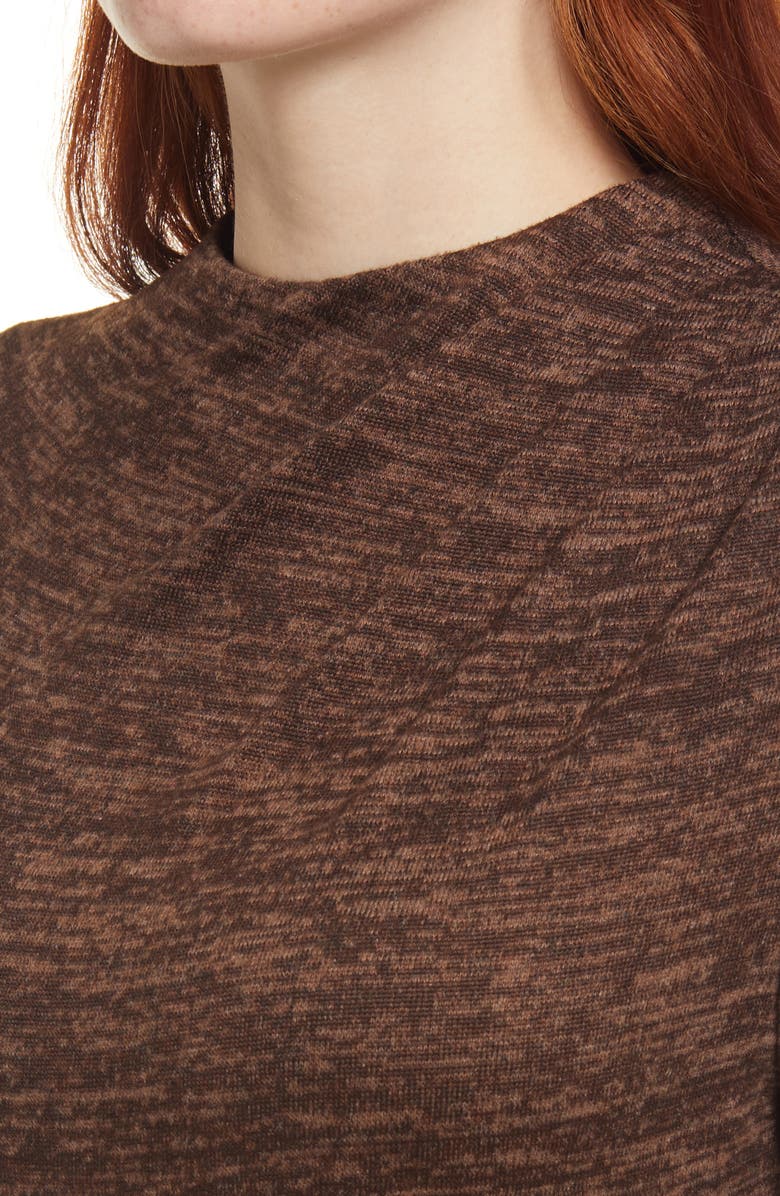 Connected Apparel High Neck Sweater Dress, Alternate, color, 