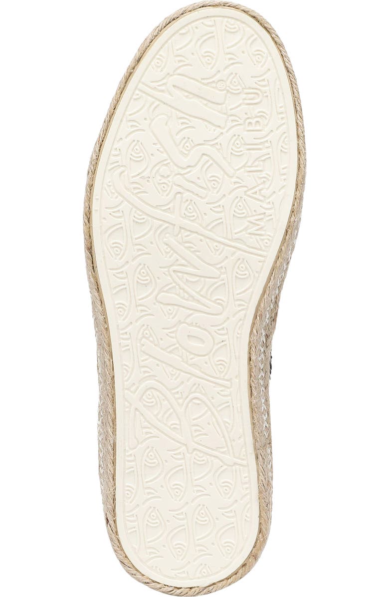 Blowfish Malibu Benita Sole Espadrille Flat, Alternate, color, Black Woven Fabric