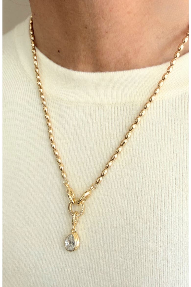 Joie Beaded Necklace, Alternate, color, Gold