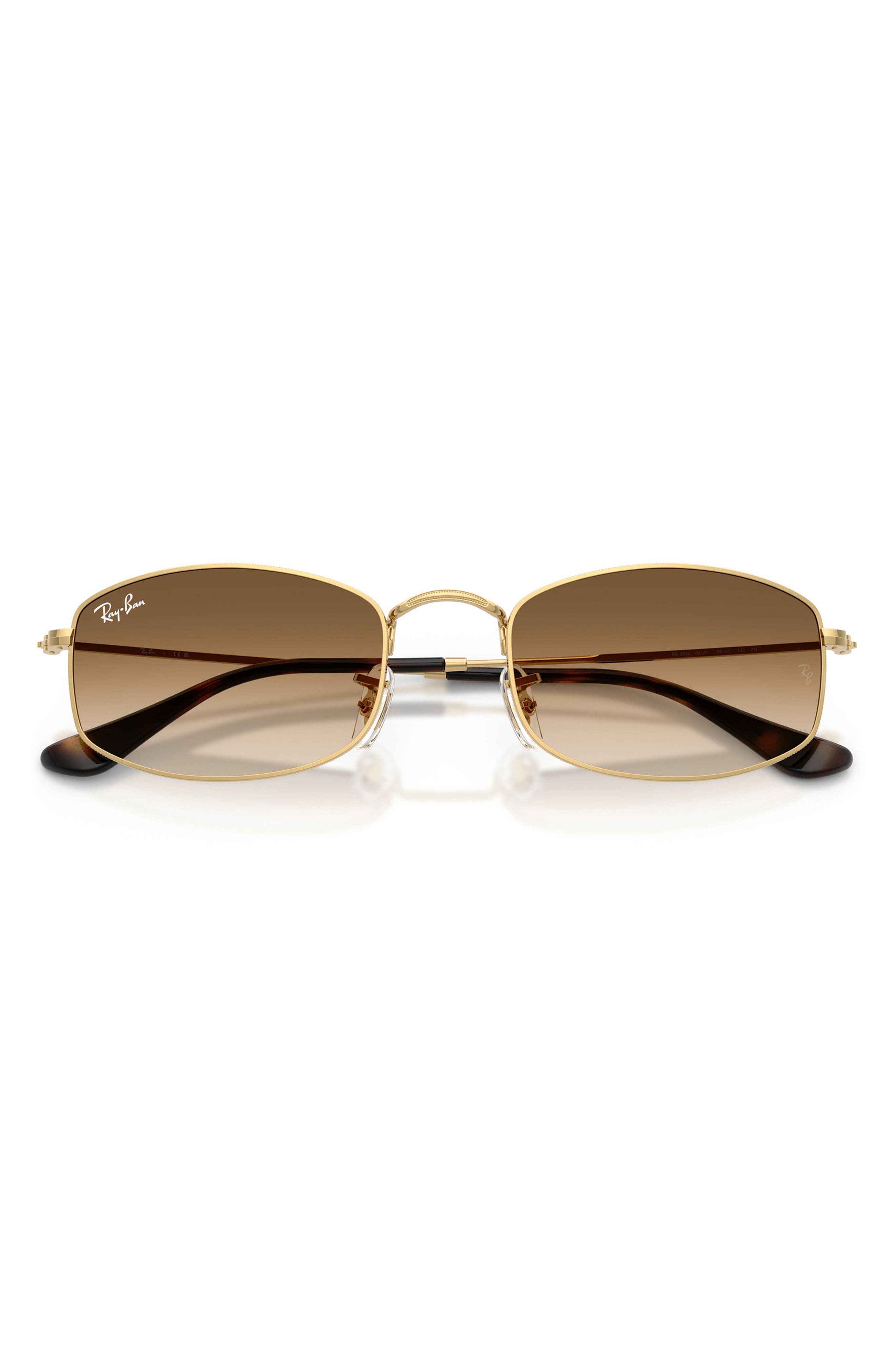 Ray-Ban 55mm Gradient Irregular Sunglasses | Nordstrom