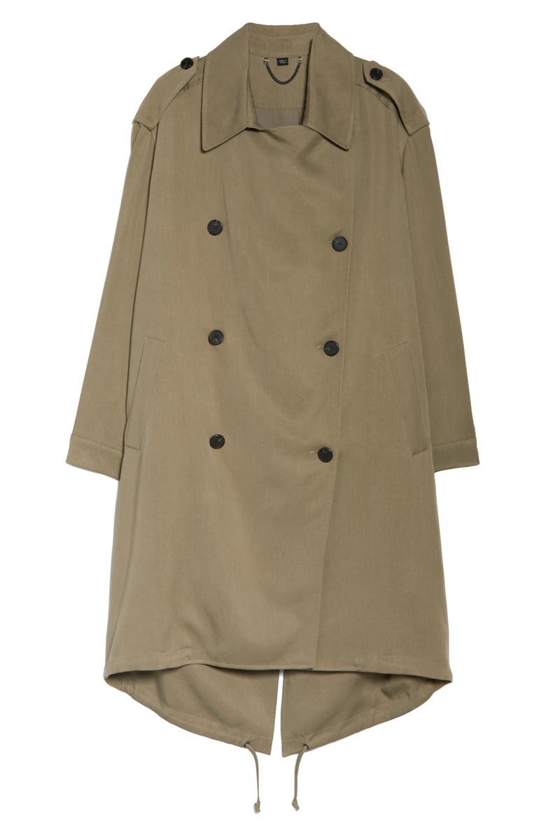 AllSaints Lia Mac Trench Coat, Alternate, color, 