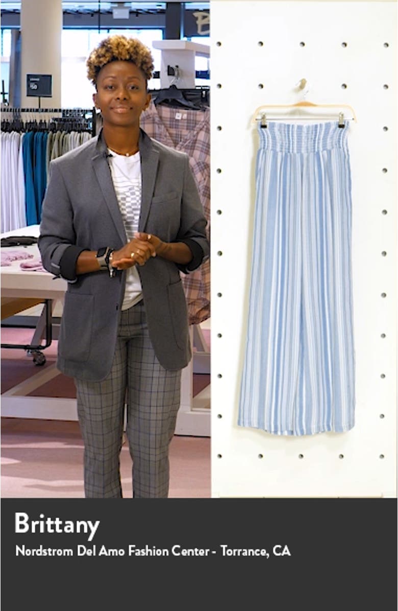 New Waves 2 Stripe Wide Leg Pants, sales video thumbnail