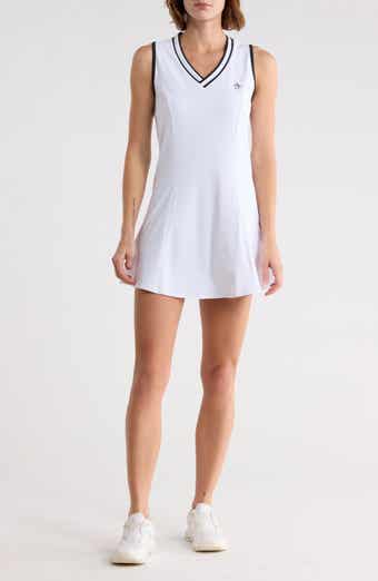 Original Penguin Sleeveless Flare Minidress