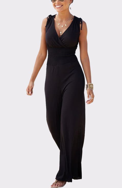 Women's Tie Detail Jumpsuit