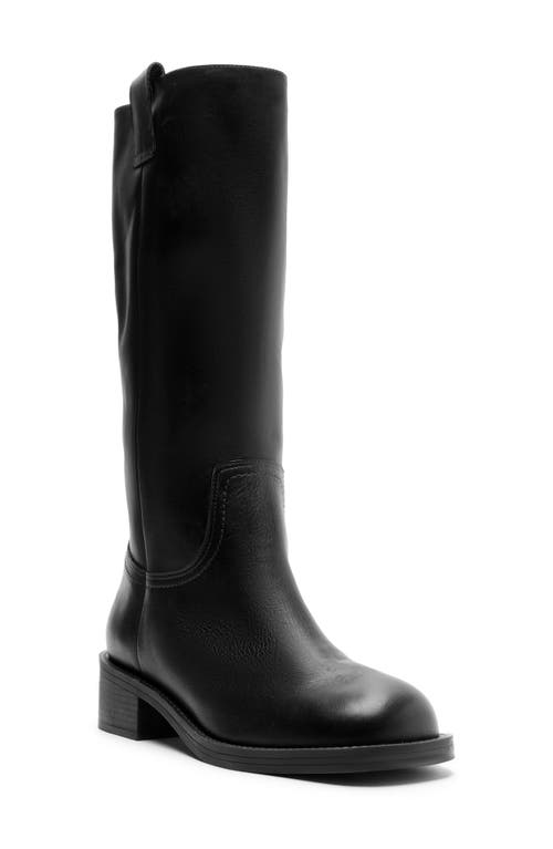 Arezzo Hadley Knee High Boot In Black