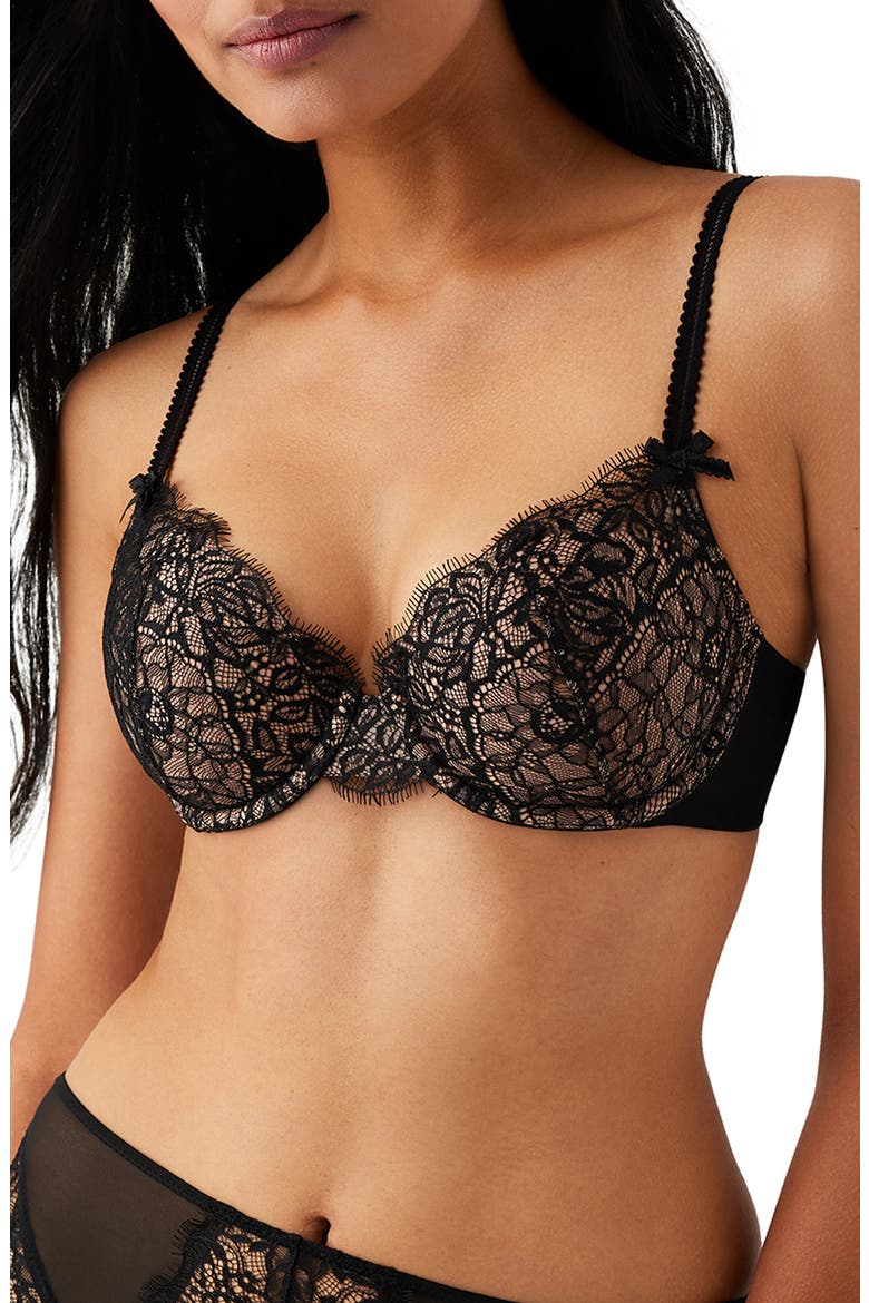 It's On T-Shirt Bra, Main, color, NIGHT