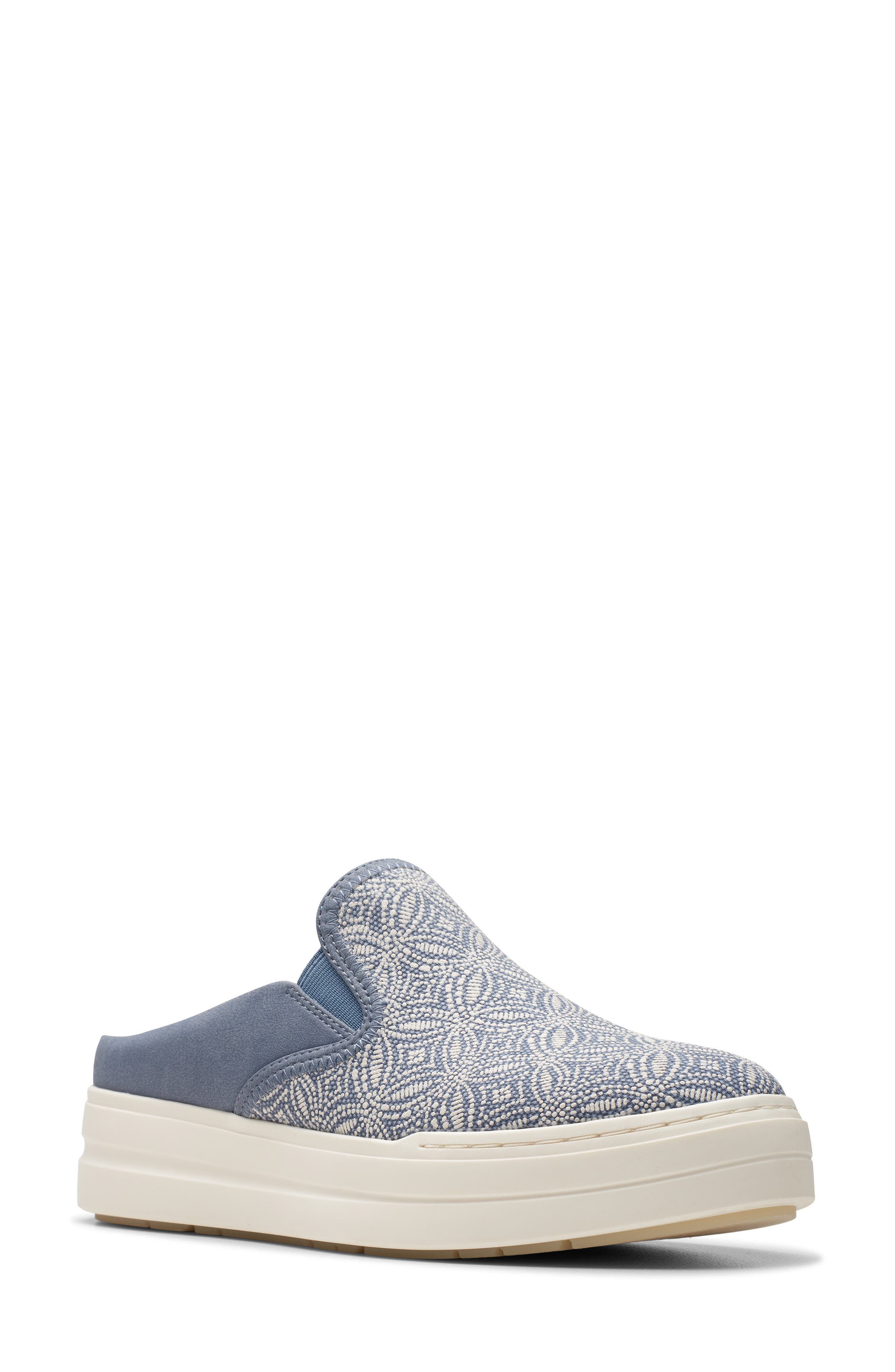 Clarks<sup>®</sup> Audreigh Cove Mule Sneaker, Main, color, Blue