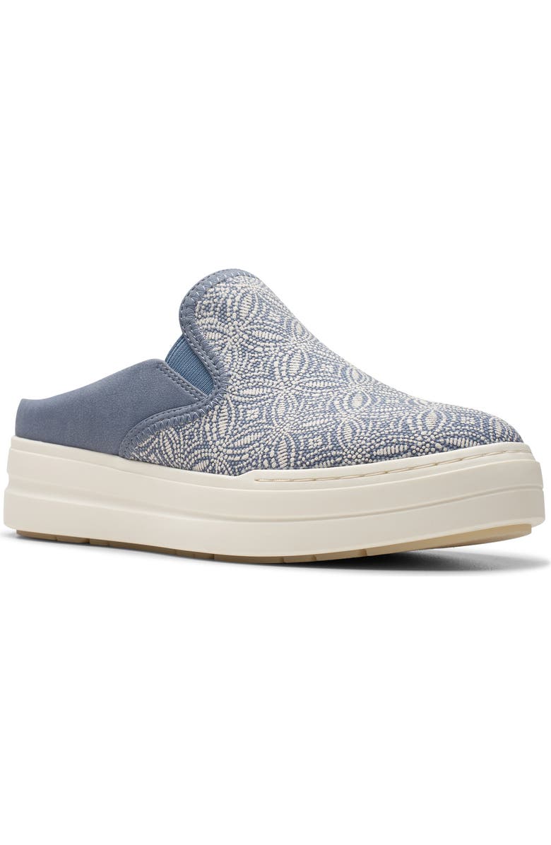 Clarks<sup>®</sup> Audreigh Cove Mule Sneaker, Main, color, Blue