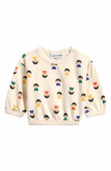 Bobo Choses Game Pawns Print Stretch Cotton Sweatshirt