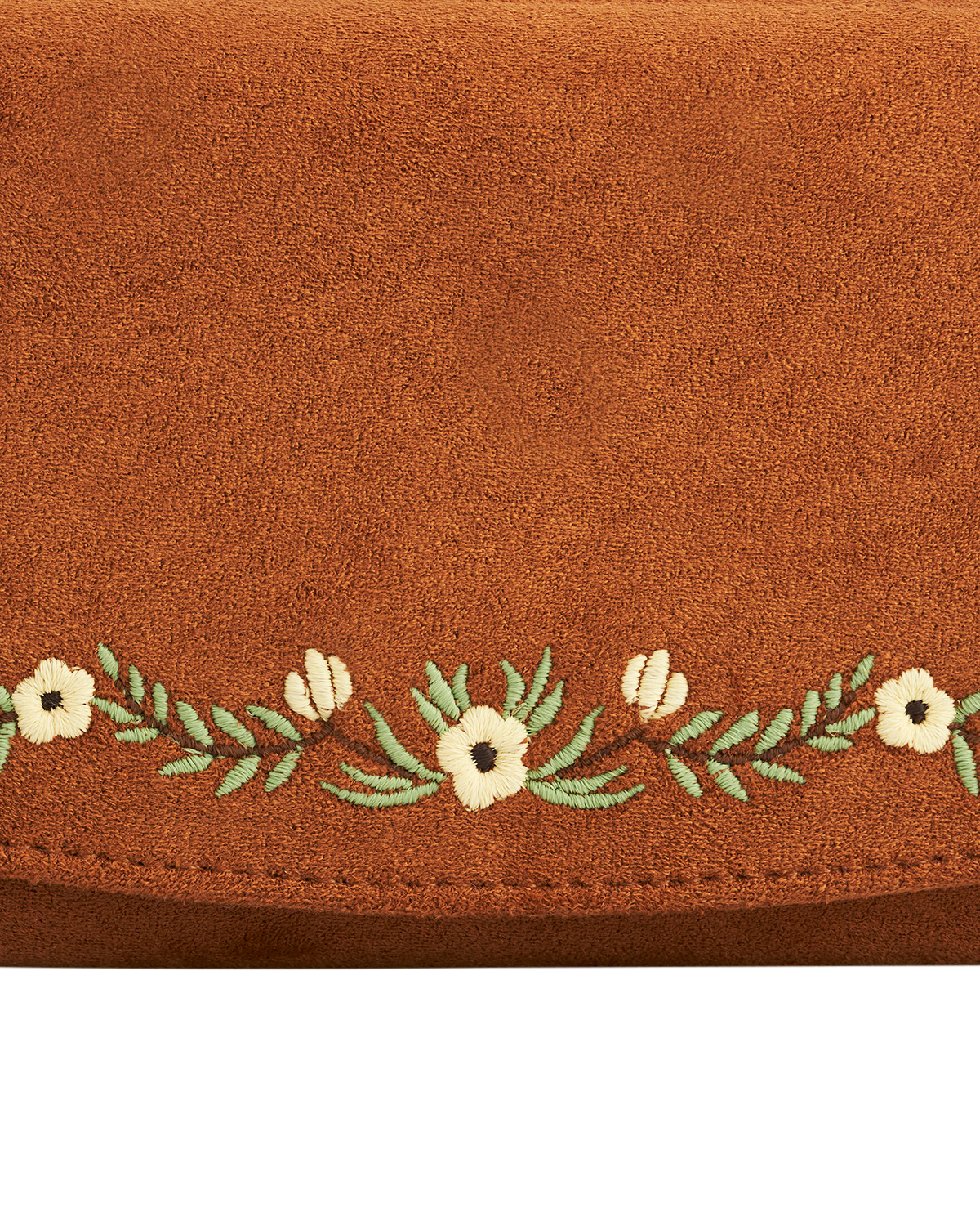 Floral Embroidered Purse Large, Alternate, color, Light/Pastel Brown