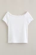 Treasure & Bond Kids' Lettuce Edge Rib T-Shirt