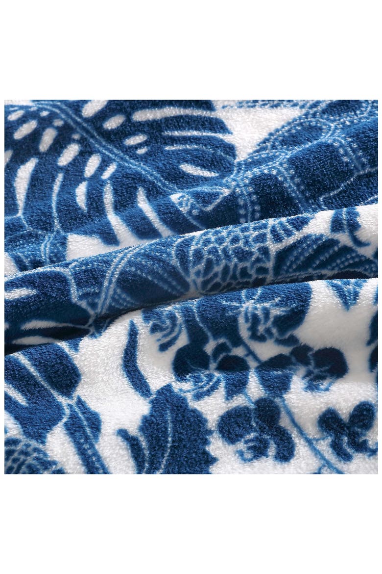 Turtle Bay Throw Blanket, Alternate, color, DARK BLUE