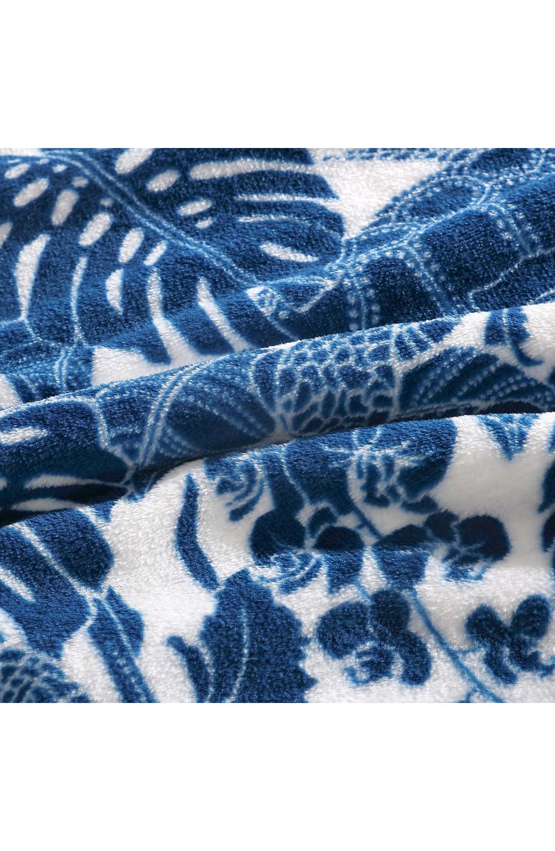 Tommy Bahama Turtle Bay Throw Blanket, Alternate, color, Dark Blue