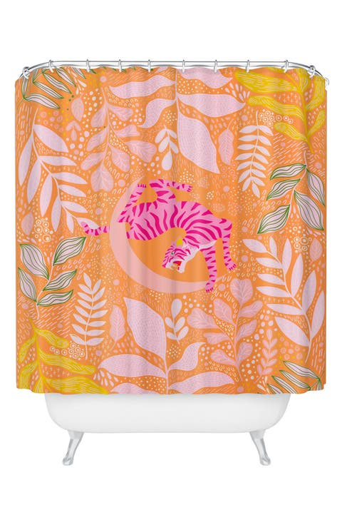 Tangerine Shower Curtain