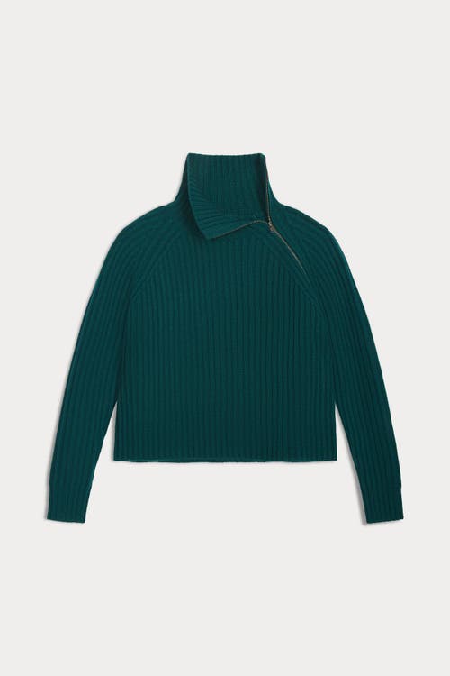 Naked Cashmere Aryana Cashmere Turtleneck In Green
