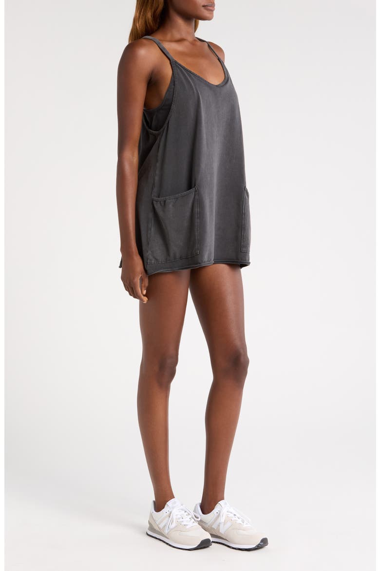 FP Movement Hot Shot Romper, Alternate, color, BLACK
