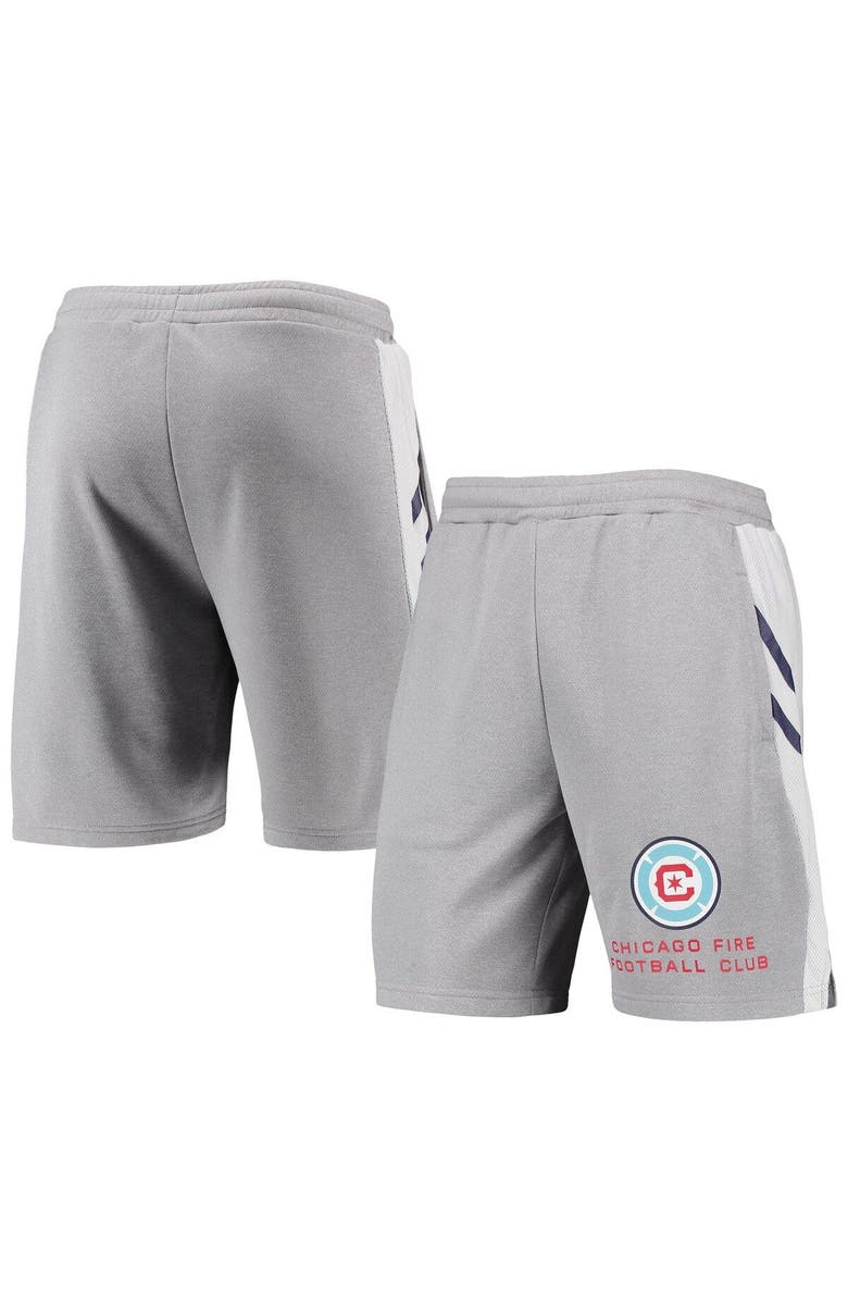 CONCEPTS SPORT Men's Concepts Sport Gray Chicago Fire Stature Shorts, Main, color, 