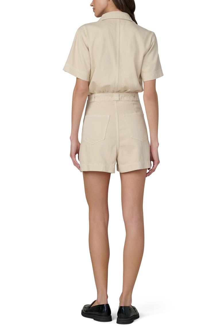 The Sophie Twill Romper, Alternate, color, SANDSHELL