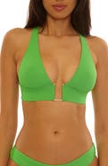Becca Color Code Halter Bikini Top