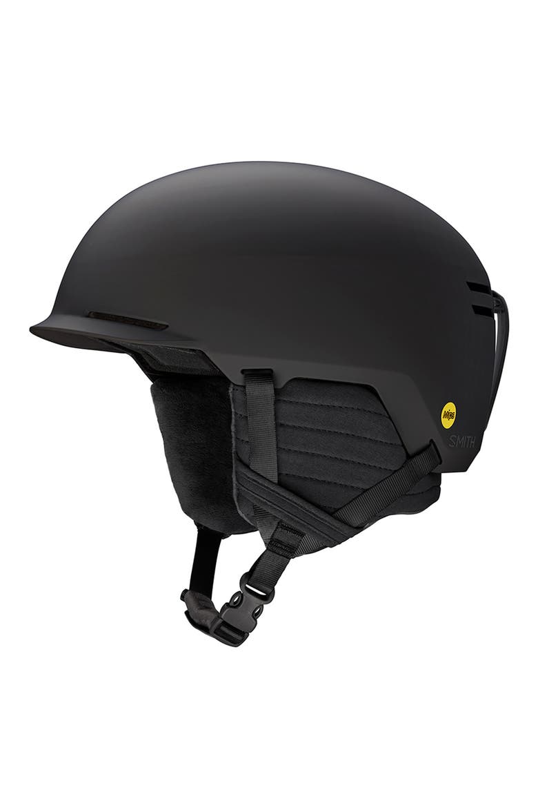 Scout Round Contour Snow Helmet, Main, color, MATTE BLACK