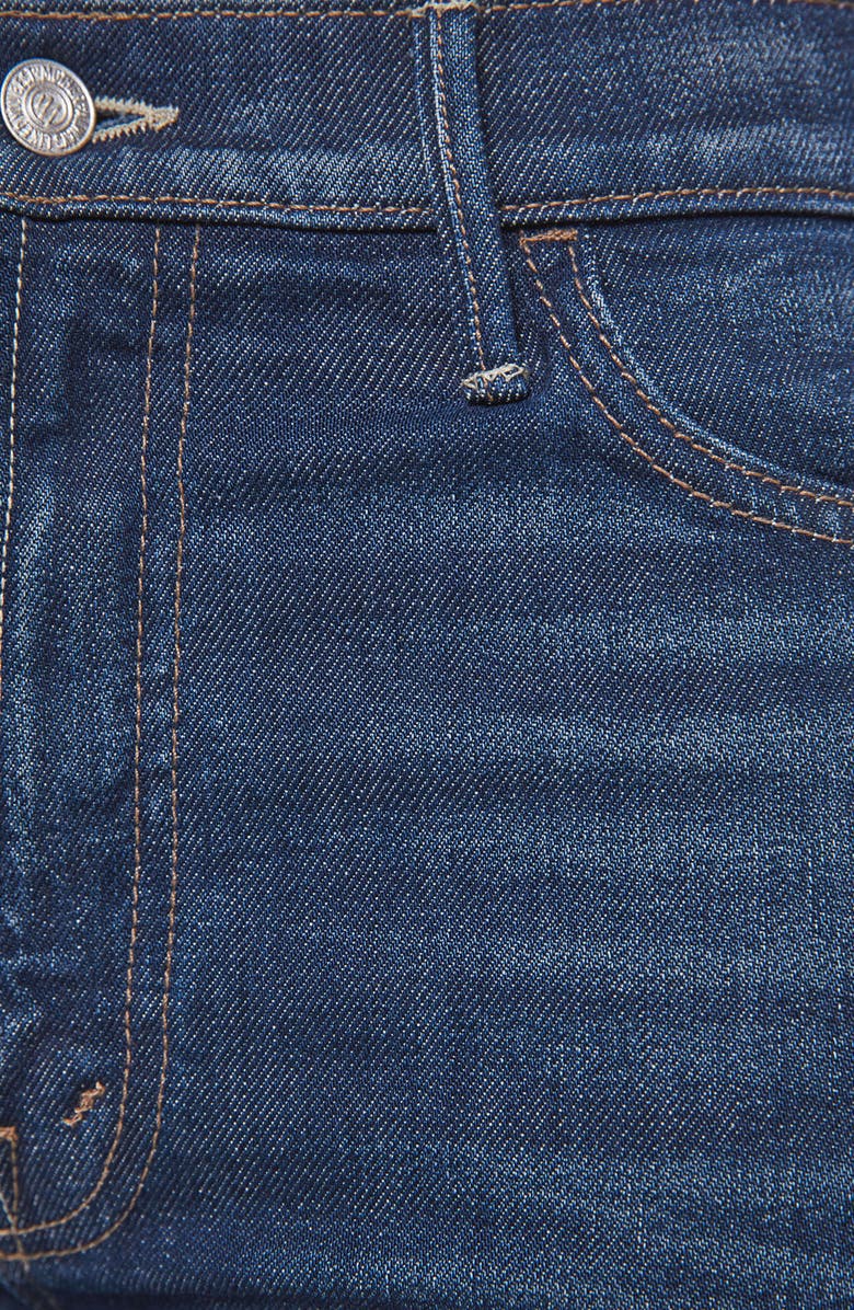 MOTHER Lil' Hustler Roller Sneak Cuff High Waist Wide Leg Jeans, Alternate, color, Kicks And Riffs