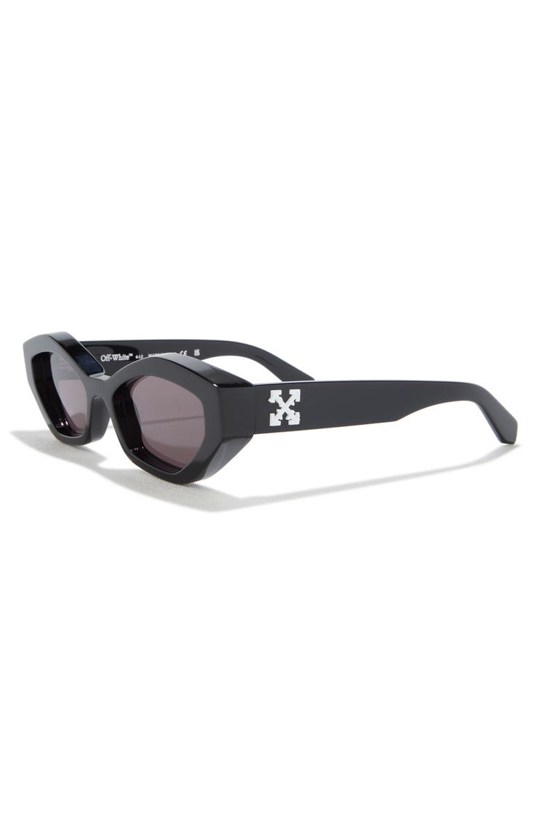 Off-White Hilo Cateye Sunglasses, Alternate, color, Black Dark Grey