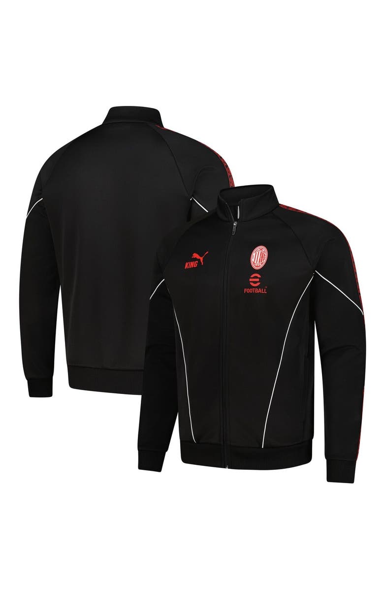 PUMA Men's Puma Black AC Milan 2025/26 King dryCell Anthem Jacket, Main, color, 