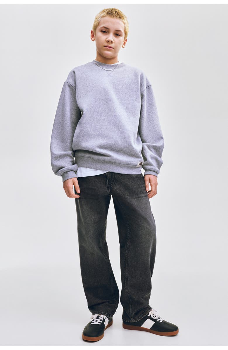 H&M Loose Fit Jeans, Alternate, color, Dark Gray