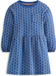 Mini Boden Kids' Loopback Sweatshirt Dress
