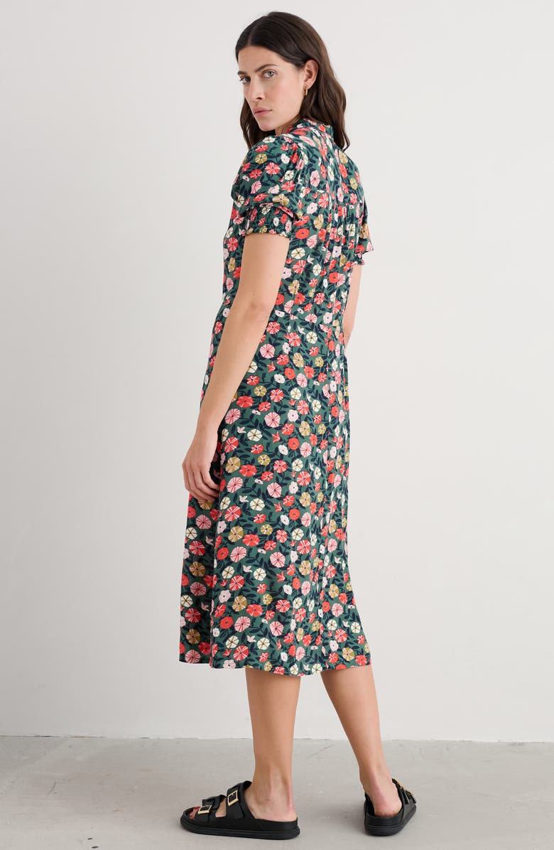 Seasalt Cornwall Bridget Print A-Line Shirtdress, Alternate, color, Winding Petunias Grove